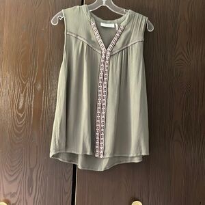 Sleeveless summer blouse